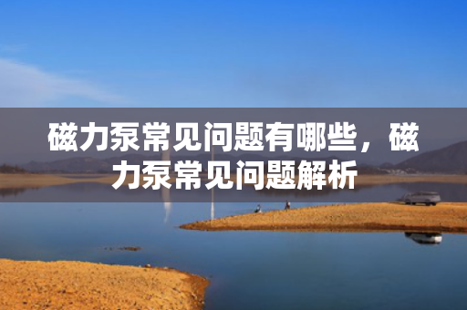 磁力泵常见问题有哪些，磁力泵常见问题解析