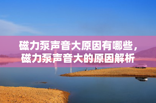 磁力泵声音大原因有哪些，磁力泵声音大的原因解析