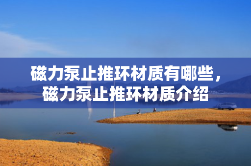 磁力泵止推环材质有哪些，磁力泵止推环材质介绍