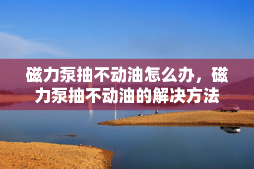 磁力泵抽不动油怎么办，磁力泵抽不动油的解决方法