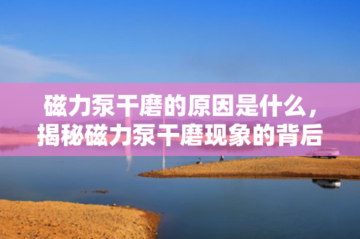 磁力泵干磨的原因是什么，揭秘磁力泵干磨现象的背后原因