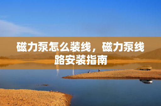 磁力泵怎么装线，磁力泵线路安装指南
