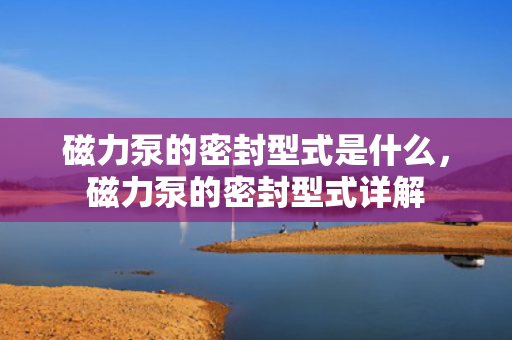 磁力泵的密封型式是什么，磁力泵的密封型式详解