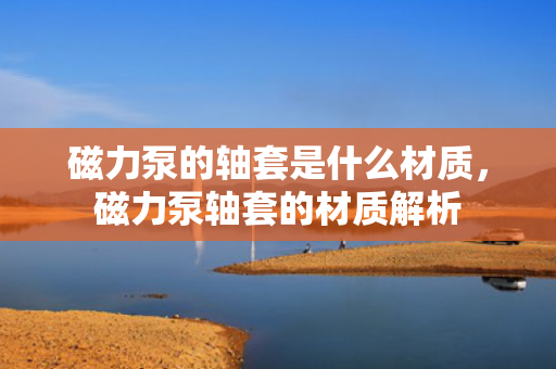 磁力泵的轴套是什么材质，磁力泵轴套的材质解析