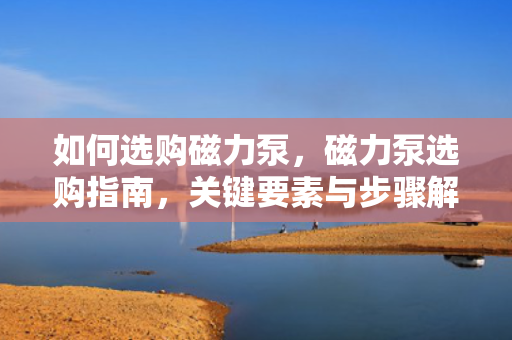 如何选购磁力泵，磁力泵选购指南，关键要素与步骤解析