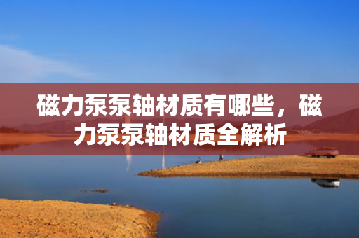 磁力泵泵轴材质有哪些，磁力泵泵轴材质全解析