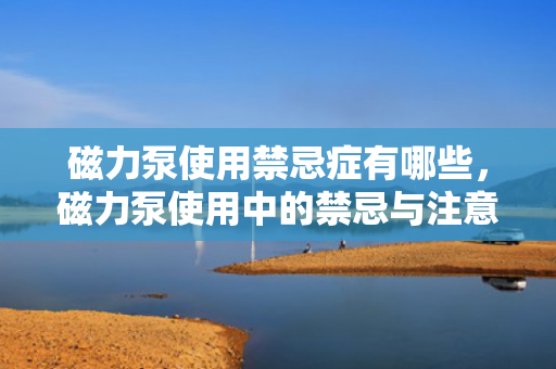 磁力泵使用禁忌症有哪些，磁力泵使用中的禁忌与注意事项