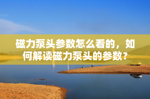 磁力泵头参数怎么看的，如何解读磁力泵头的参数？