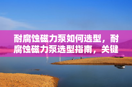 耐腐蚀磁力泵如何选型，耐腐蚀磁力泵选型指南，关键步骤与注意事项