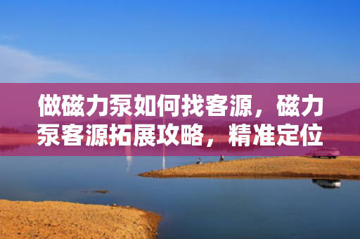 做磁力泵如何找客源，磁力泵客源拓展攻略，精准定位与有效推广