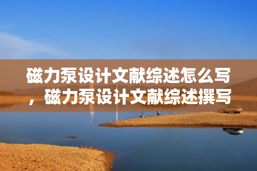 磁力泵设计文献综述怎么写，磁力泵设计文献综述撰写指南