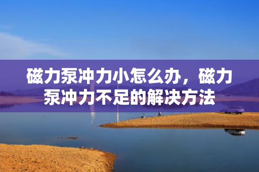 磁力泵冲力小怎么办，磁力泵冲力不足的解决方法