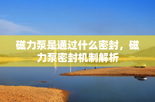 磁力泵是通过什么密封，磁力泵密封机制解析