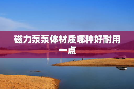 磁力泵泵体材质哪种好耐用一点
