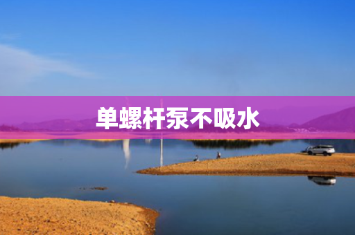 单螺杆泵不吸水