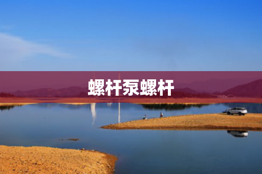 螺杆泵螺杆