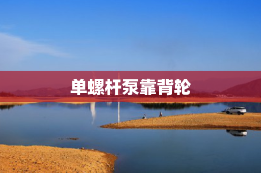 单螺杆泵靠背轮