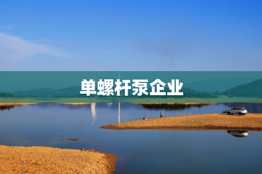 单螺杆泵企业