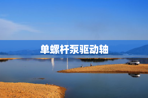 单螺杆泵驱动轴