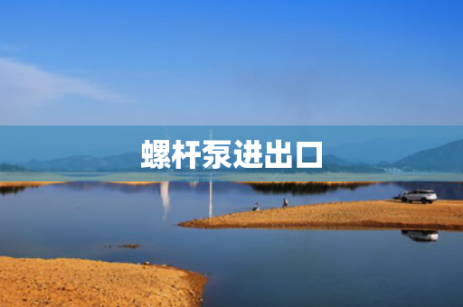 螺杆泵进出口