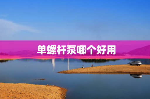  单螺杆泵哪个好用