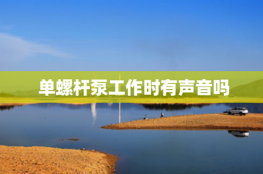  单螺杆泵工作时有声音吗