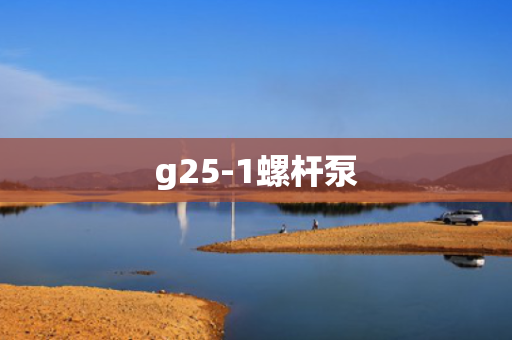 g25-1螺杆泵