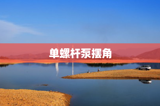 单螺杆泵摆角