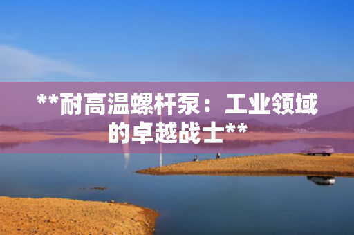 **耐高温螺杆泵：工业领域的卓越战士**