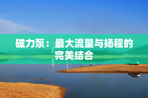 磁力泵：最大流量与扬程的完美结合