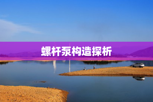螺杆泵构造探析