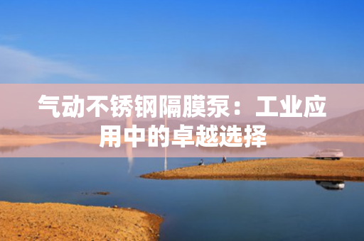 气动不锈钢隔膜泵：工业应用中的卓越选择