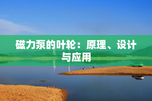 磁力泵的叶轮：原理、设计与应用
