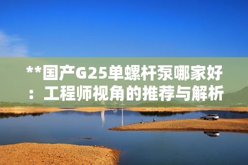 **国产G25单螺杆泵哪家好：工程师视角的推荐与解析**