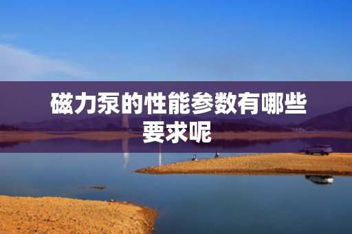  磁力泵的性能参数有哪些要求呢