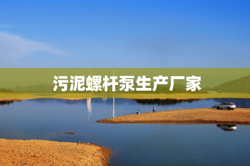  污泥螺杆泵生产厂家