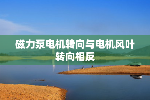 磁力泵电机转向与电机风叶转向相反