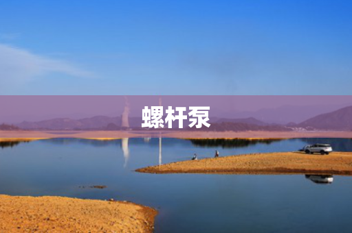 螺杆泵