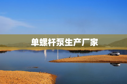  单螺杆泵生产厂家