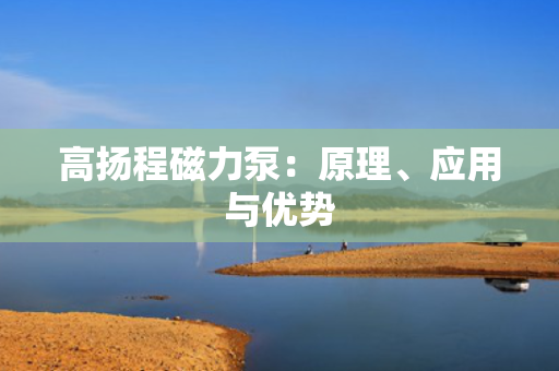 高扬程磁力泵：原理、应用与优势