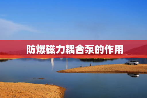  防爆磁力耦合泵的作用