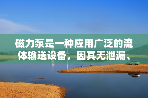磁力泵是一种应用广泛的流体输送设备，因其无泄漏、高效节能等特点，被广泛应用于化工、制药、石油、冶金、电力、造纸、食品等行业中。下面将详细介绍磁力泵的主要应用场合。