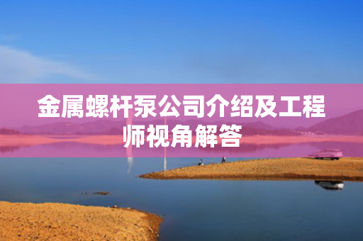 金属螺杆泵公司介绍及工程师视角解答