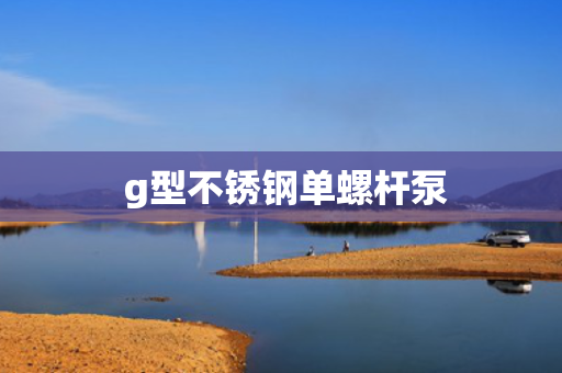  g型不锈钢单螺杆泵