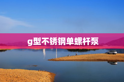  g型不锈钢单螺杆泵