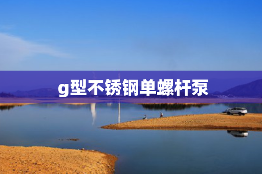  g型不锈钢单螺杆泵