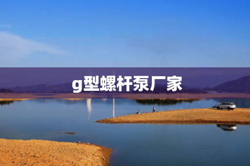  g型螺杆泵厂家
