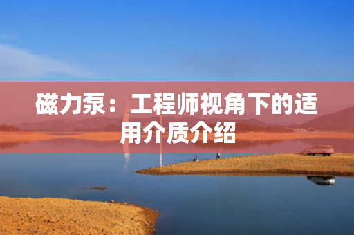 磁力泵：工程师视角下的适用介质介绍