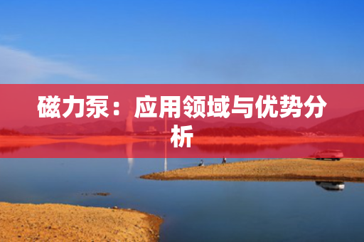 磁力泵：应用领域与优势分析
