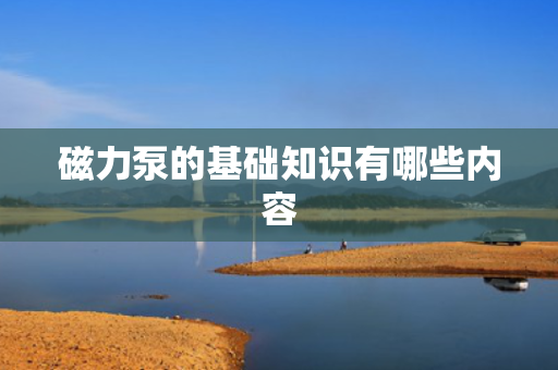 磁力泵的基础知识有哪些内容
